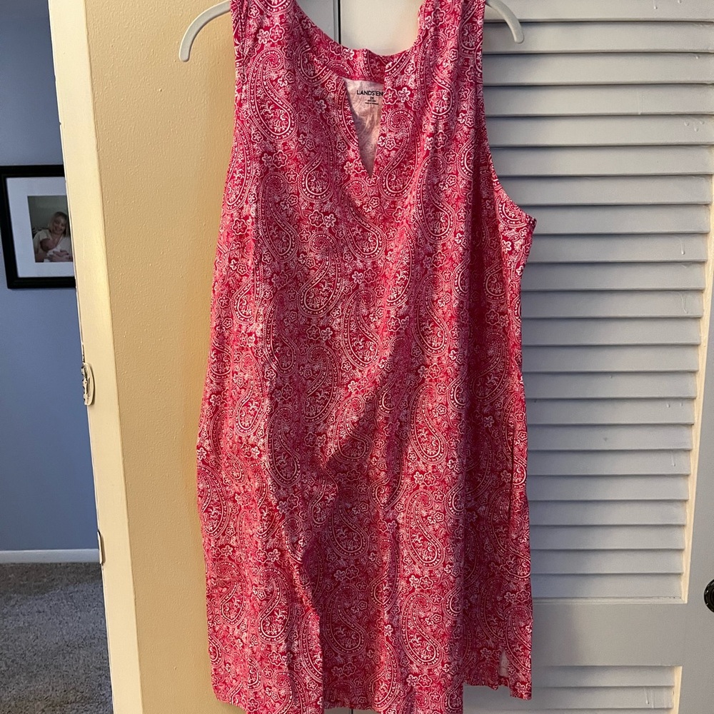 Lands End cover up size 2x